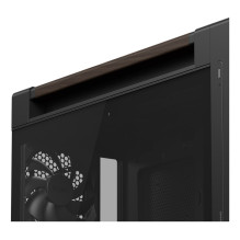 ASUS ProArt PA602 Wood Edition Modern Black - Tempered Glass Panel Midi Tower Black, Wood