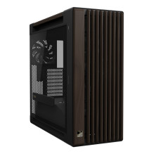 ASUS ProArt PA602 Wood Edition Modern Black - Tempered Glass Panel Midi Tower Black, Wood
