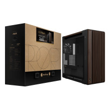ASUS ProArt PA602 Wood Edition Modern Black - Tempered Glass Panel Midi Tower Black, Wood