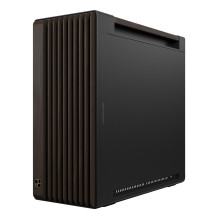 ASUS ProArt PA602 Wood Edition Modern Black - Metal Panel Midi Tower Black, Wood