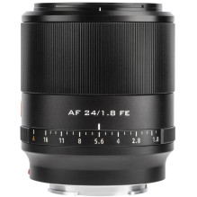 Fotoaparato objektyvas - Viltrox FE 24 mm F1.8 AF "Sony FE" jungtis Fotoaparato objektyvas - Viltrox FE 24 mm F1.8 AF "Sony FE" jungtis