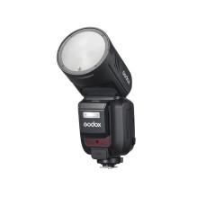 Fotoaparato blykstė - Godox Speedlite V100 OM System / Panasonic 100 Ws LED 1,7 s įkrovimo laikas