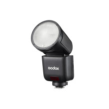 Fotoaparato blykstė - Godox Speedlite V1 skirta OM SYSTEM, TTL, 1,7 s, USB-C, 2 W LED