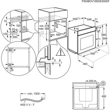 Orkaitė AEG TA5CB53APB Orkaitė AEG TA5CB53APB