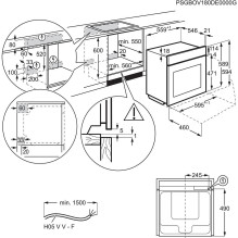 Orkaitė AEG TA5CB53APB Orkaitė AEG TA5CB53APB