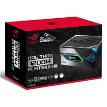 ASUS ROG - THOR-1200P3-GAMING-E maitinimo blokas 1200 W 24-pin ATX ATX Juoda