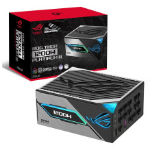 ASUS ROG - THOR-1200P3-GAMING-E maitinimo blokas 1200 W 24-pin ATX ATX Juoda