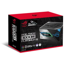ASUS ROG - THOR-1000P3-GAMING-E maitinimo blokas 1000 W 20+4 kontaktų ATX ATX Juodas