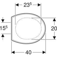 TOILET LID FOR CHILDREN 40X34X35 WHITE TOILET LID FOR CHILDREN 40X34X35 WHITE