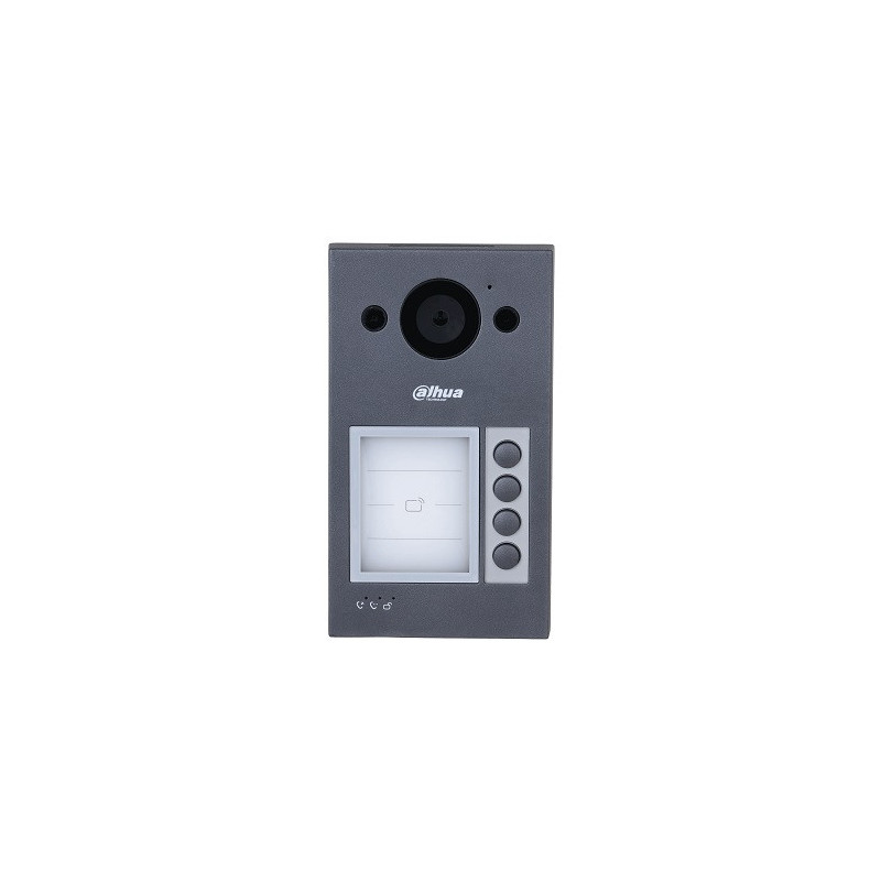 IP intercom camera VTO3311Q-WP. 4 subscribers. 2MP 125°. Wi-Fi. SIP. IP65, IK08