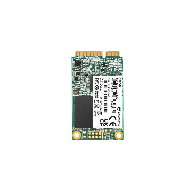 SSD diskas Transcend 220S 128GB 2.5" Micro SATA (TS128GMSA220S)