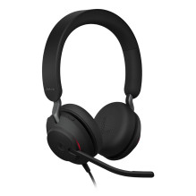 Ausinės su mikrofonu - Jabra Evolve2 40 SE USB-C / USB-A juodos Ausinės su mikrofonu - Jabra Evolve2 40 SE USB-C / USB-A juodos