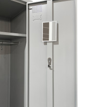 Metal changing room single Rehalt Systems 1800x400x500