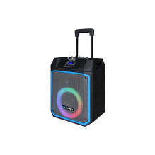 Blaupunkt MB08.2 garsiakalbis, 1 krypties, juodas, mėlynas, belaidis, 600 W Blaupunkt MB08.2 garsiakalbis, 1 krypties, juodas, mėlynas, belaidis, 600 W