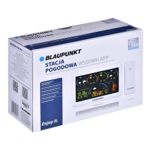 BLAUPUNKT Weather Station with 1 external sensor WS50WH APP BLAUPUNKT Weather Station with 1 external sensor WS50WH APP