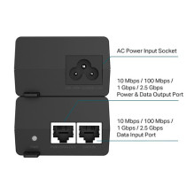 TP-Link Omada POE adapteris POE260S Purkštukas TP-Link Omada POE adapteris POE260S Purkštukas