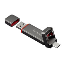 Išorinis SSD diskas Intenso Intenso externe USB SSD UX100 1TB USB 3.2 C+A Gen.1x1 Išorinis SSD diskas Intenso Intenso externe USB SSD UX100 1TB USB 3.2 C+A Gen.1x1