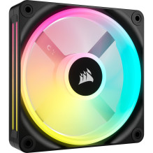 CORSAIR Lüfter 120*120*25 QX120 RGB LED Vienas ventiliatorius