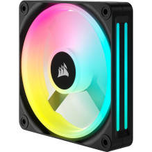 CORSAIR Lüfter 120*120*25 QX120 RGB LED Vienas ventiliatorius