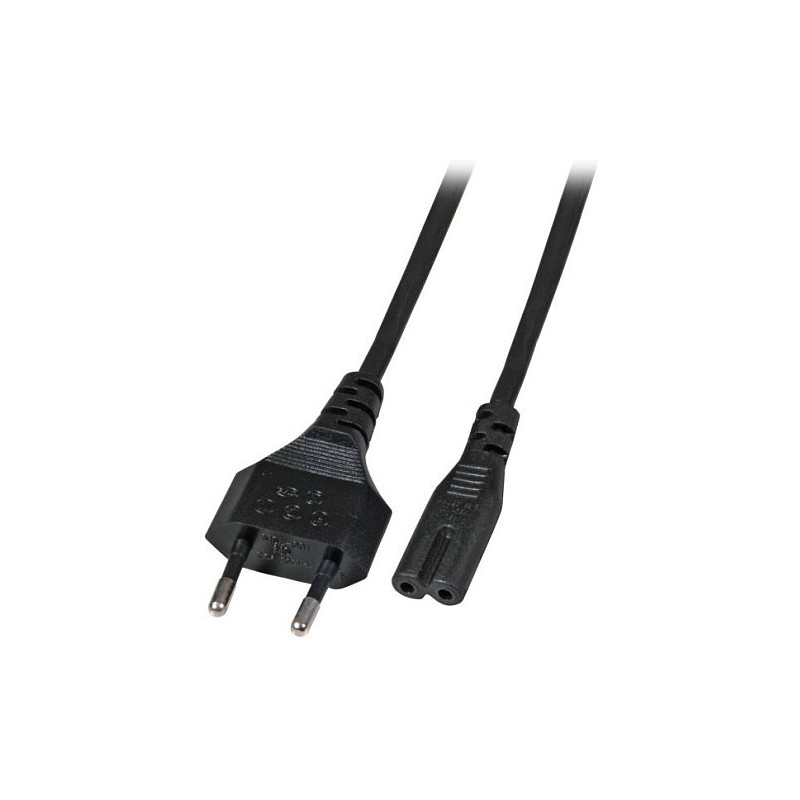 EFB Elektronik Euro-C7 maitinimo laidas 180 juodas 1 m 2 x 0,75 mm EK502.1V2 - 1 m