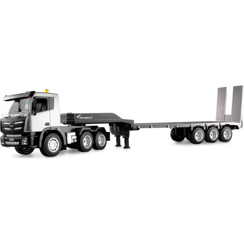 Amewi RC statybos mašina G836E su žemagrindžiu puspriekabe 1:24 RTR