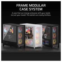 Case FRAME 5000D Black Mid Tower Airflow