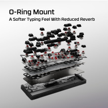 KEYBOARD ORIGINS 2 65 RGB / BLACK B4QS3AA ABA HYPERX