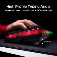 KEYBOARD ORIGINS 2 65 RGB / BLACK B4QS3AA ABA HYPERX