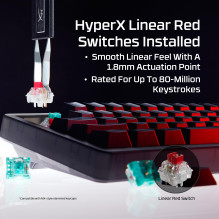KEYBOARD ORIGINS 2 65 RGB / BLACK B4QS3AA ABA HYPERX