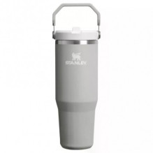 Stanley „IceFlow Flip Straw 2.0“ stiklinė, 0,89 l, šviesiai pilka