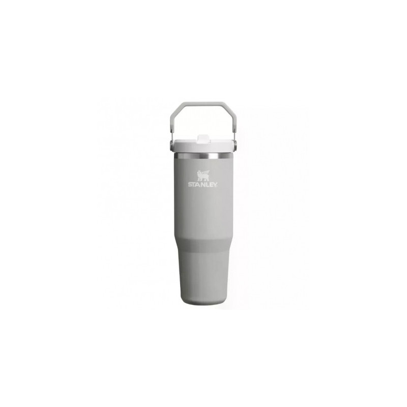 Stanley „IceFlow Flip Straw 2.0“ stiklinė, 0,89 l, šviesiai pilka