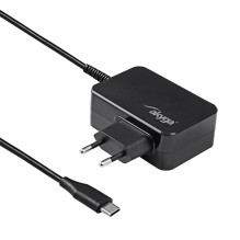Nešiojamo kompiuterio įkroviklis - Akyga AK-ND-82 90 W USB-C GaN įkroviklis juodas