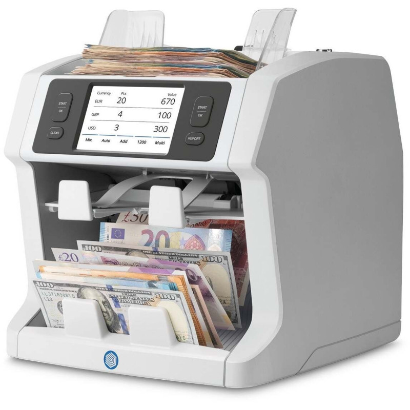 SafeScan Safescan 2995-SC Banknote counter 2x trays, 7-fold verification