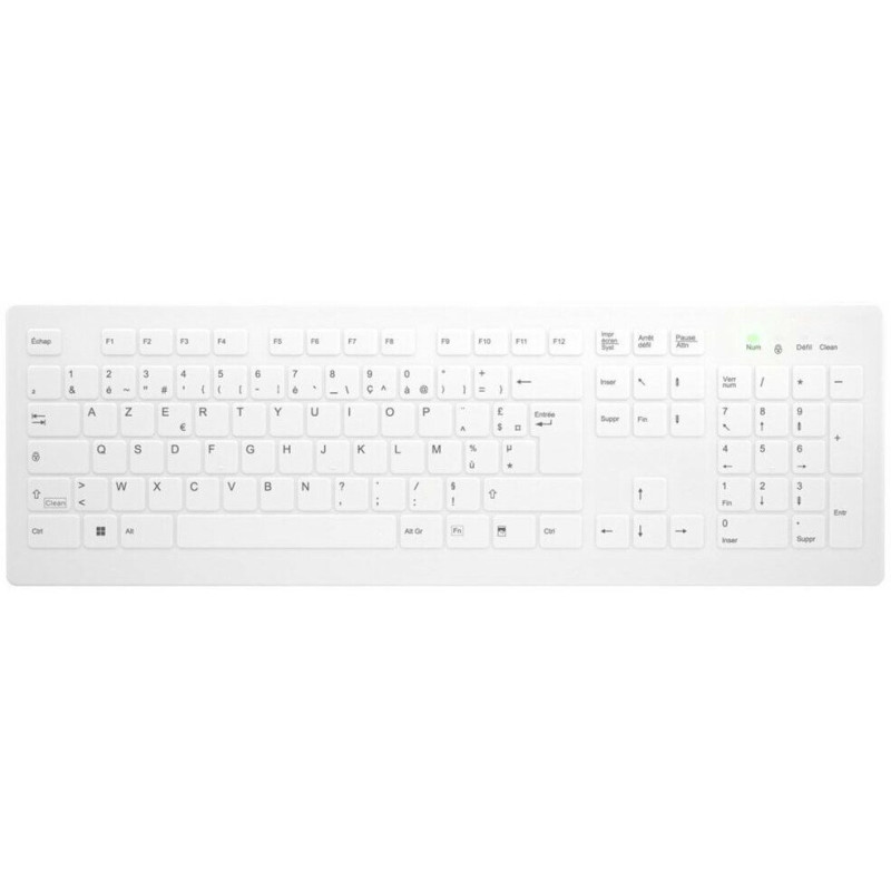 Wireless keyboard Contour Contour ACTIVE KEY with a slim profile and hygienic desk design