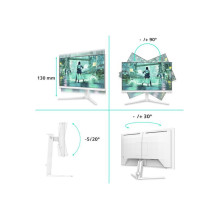 Monitorius - Philips 24M2N3201P / 00 260 Hz žaidimų baltas