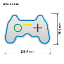 Neon Šviesos Kilimėlis - Activejet AJE-NEON Daugiaspalvis Vidinis USB Neon Šviesos Kilimėlis - Activejet AJE-NEON Daugiaspalvis Vidinis USB