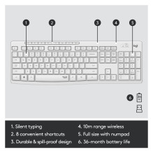 Logitech 920-009820 keyboard Logitech 920-009820 keyboard