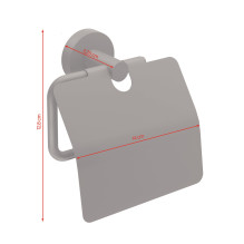 TOILET PAPER HOLDER TESA MOON 40622 TOILET PAPER HOLDER TESA MOON 40622