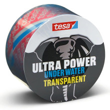 Remonto juosta Ultra Power Under Water Transparent, 1.5mx5cm Remonto juosta Ultra Power Under Water Transparent, 1.5mx5cm