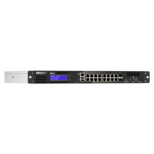 Switch Qnap QNAP QGD-1600 Valdomas Gigabit Ethernet (10 / 100 / 1000) 1U Black, Grey Switch Qnap QNAP QGD-1600 Valdomas Gigabit Ethernet (10 / 100 / 1000) 1U Black, Grey