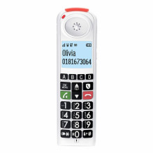 Fiksuoto ryšio telefonas Swissvoice SwissVoice Xtra 2355 DECT sistemoje Skambinančiojo vardas ir identifikacija White Fiksuoto ryšio telefonas Swissvoice SwissVoice Xtra 2355 DECT sistemoje Skambinančiojo vardas ir identifikacija White