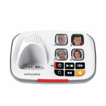 Swissvoice SwissVoice Xtra 2355 DECT landline phone with caller ID White