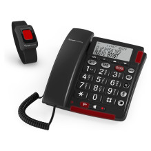 Stacionarus telefonas Amplicomms Amplicomms BigTel 50 Alarm Plus - Analoginis telefonas - Dark - Sustiprintas garsas +40 Stacionarus telefonas Amplicomms Amplicomms BigTel 50 Alarm Plus - Analoginis telefonas - Dark - Sustiprintas garsas +40