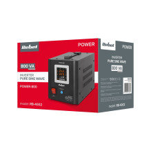 UPS - Rebel POWER-800 800 VA / 500 W 230 V grynos sinusoidės keitiklis UPS - Rebel POWER-800 800 VA / 500 W 230 V grynos sinusoidės keitiklis