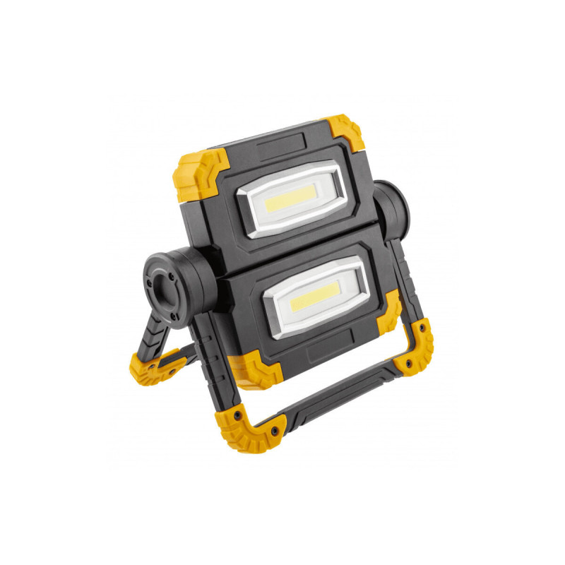 Floodlight GTV LD-WORKY-2X10W-64 (6400K, 1200lm, IP44, 5000mAh)