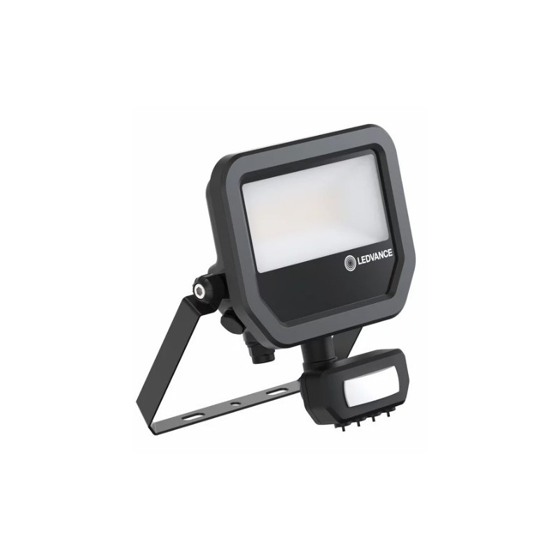 LED Floodlight with motion sensor (black, 17W, 4000K) Ledvance 4099854309526
