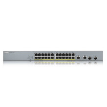 Zyxel GS1350-26HP-EU0101F network switch Managed L2 Gigabit Ethernet (10 / 100 / 1000) Power over Ethernet (PoE) Grey