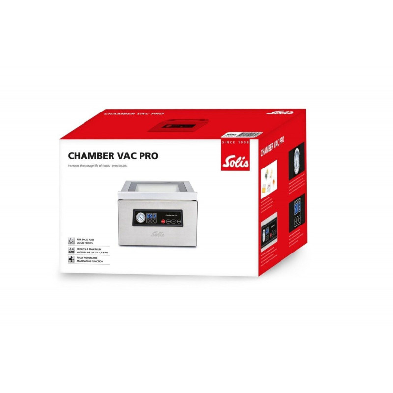 Solis Vacuum sealer 950 mbar Stainless steel (S0136)
