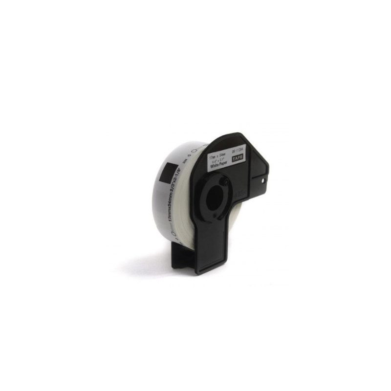 Labels JetWorld Replacement Brother DK Black on White 17mm*54mm*400 pcs DK11204, DK-11204, DK11.204
