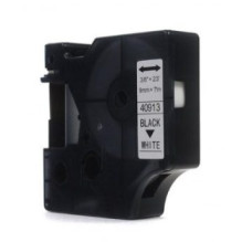 Juostelės JetWorld keitimas Dymo D1 Juoda ant balto 9mm x 7m LM100, LM100Plus, LM100Series, LM120P, __8 MI_9